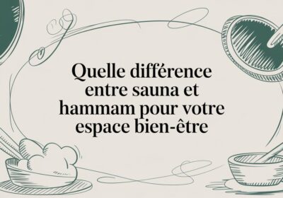 Quelle différence entre sauna et hammam pour votre espace bien-être