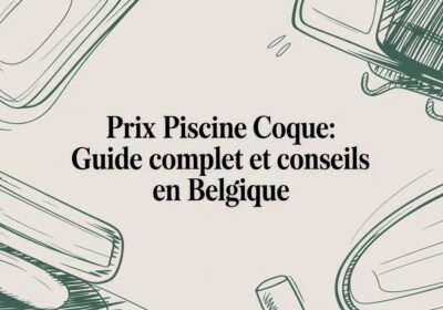 Prix piscine coque: Guide complet et conseils en Belgique