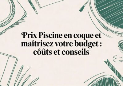 Prix piscine en coque et maîtrisez votre budget: coûts et conseils