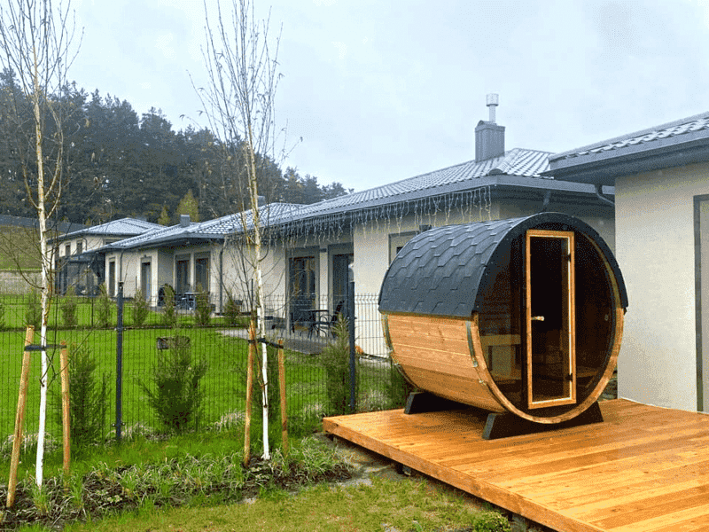 Installation d'un sauna terrasse à Liège