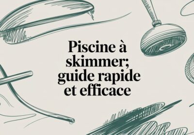 Piscine à skimmer: Guide rapide et efficace