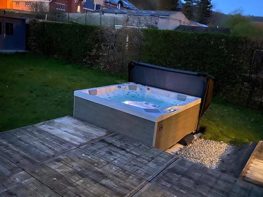 Installation d'un jacuzzi à Verviers